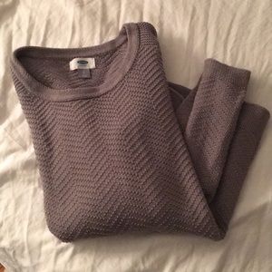 grey sweater